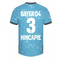 Camiseta Bayer Leverkusen Piero Hincapie #3 Tercera Equipación Replica 2023-24 mangas cortas